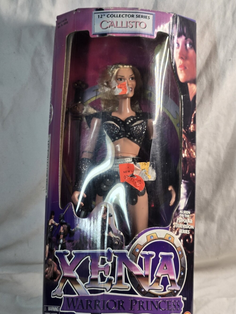 Vintage 1999 Toy Biz Xena Warrior Princess Callisto 12" Doll NIB/NRFB